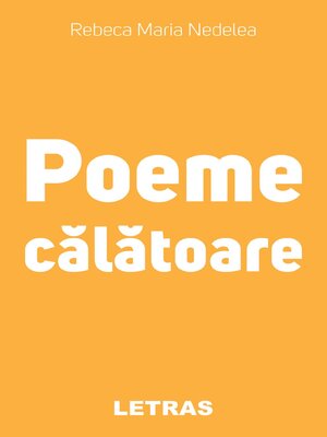 cover image of Poeme Calatoare